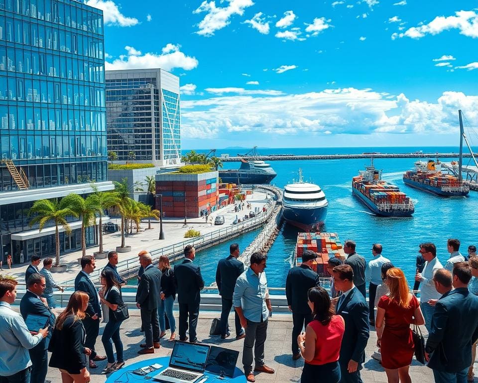 Wann wird der Techhafen vollständig vernetzt sein?