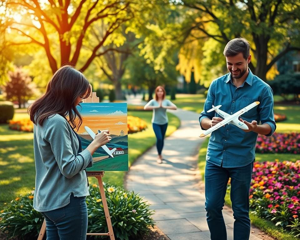 Warum helfen Hobbys für Lebensausgleich?