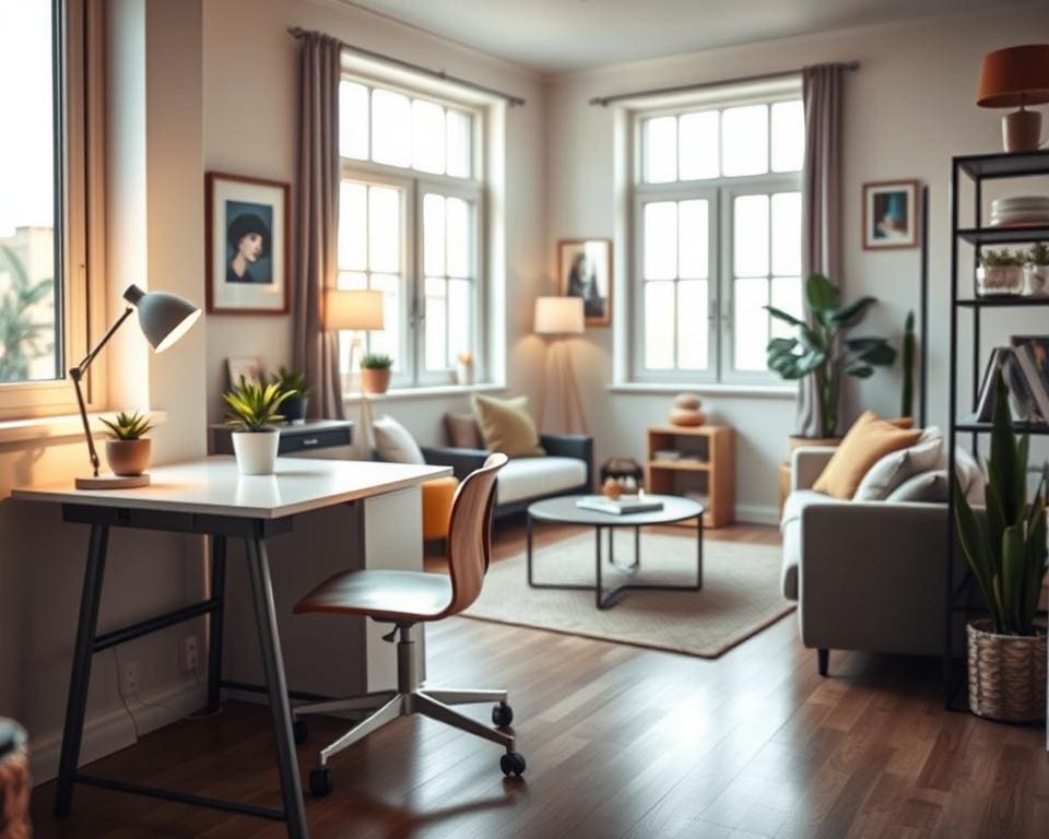 Was hilft beim Einrichten kleiner Räume?