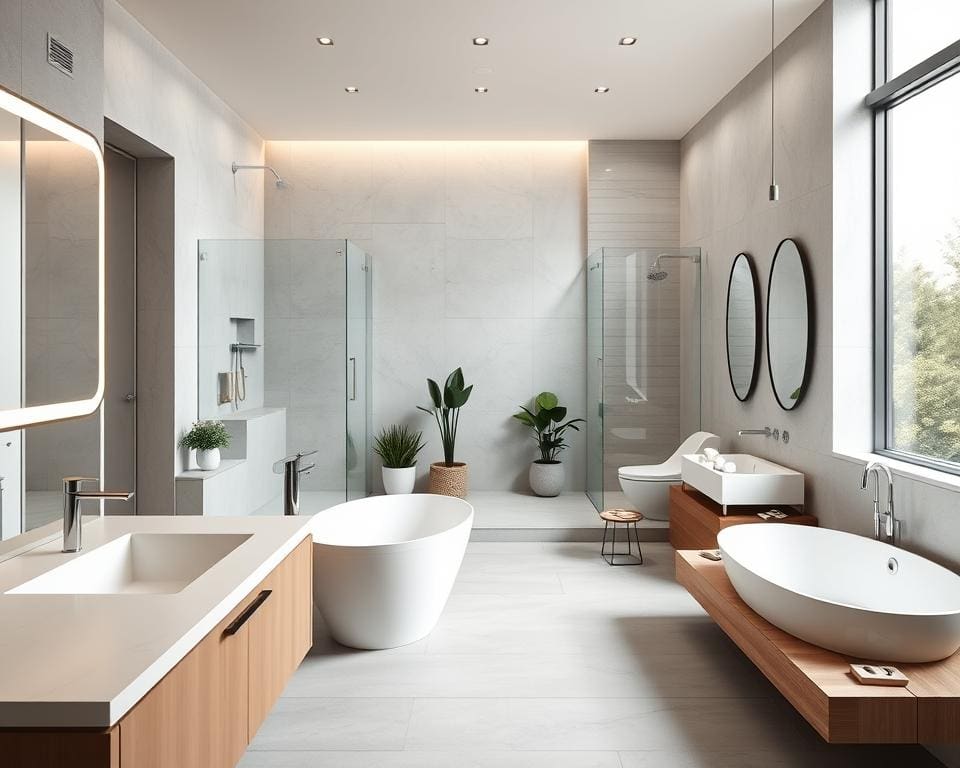 Was macht ein Badezimmer modern und praktisch?