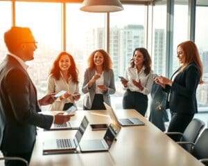 Wie baut man starke berufliche Netzwerke auf?