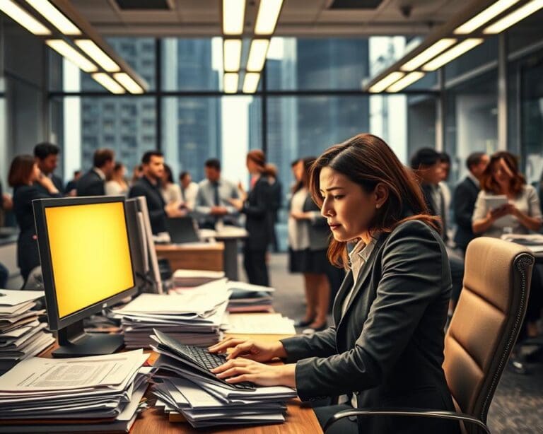 Wie bewältigt man Stress im Berufsleben?