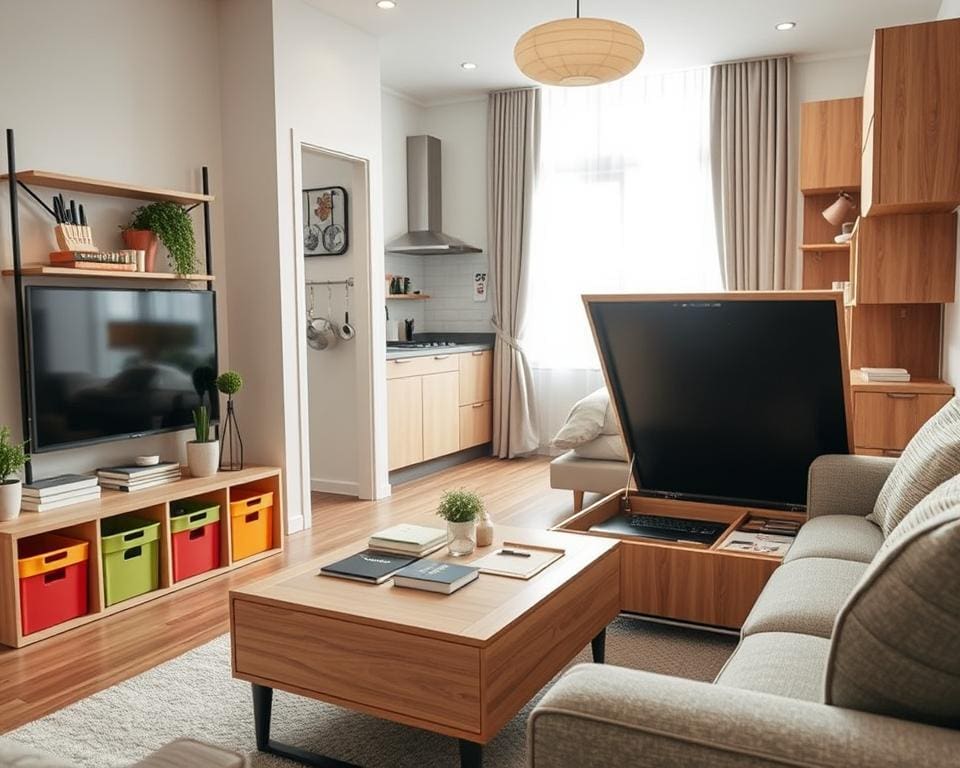 Wie optimiert man Stauraum in kleinen Wohnungen?