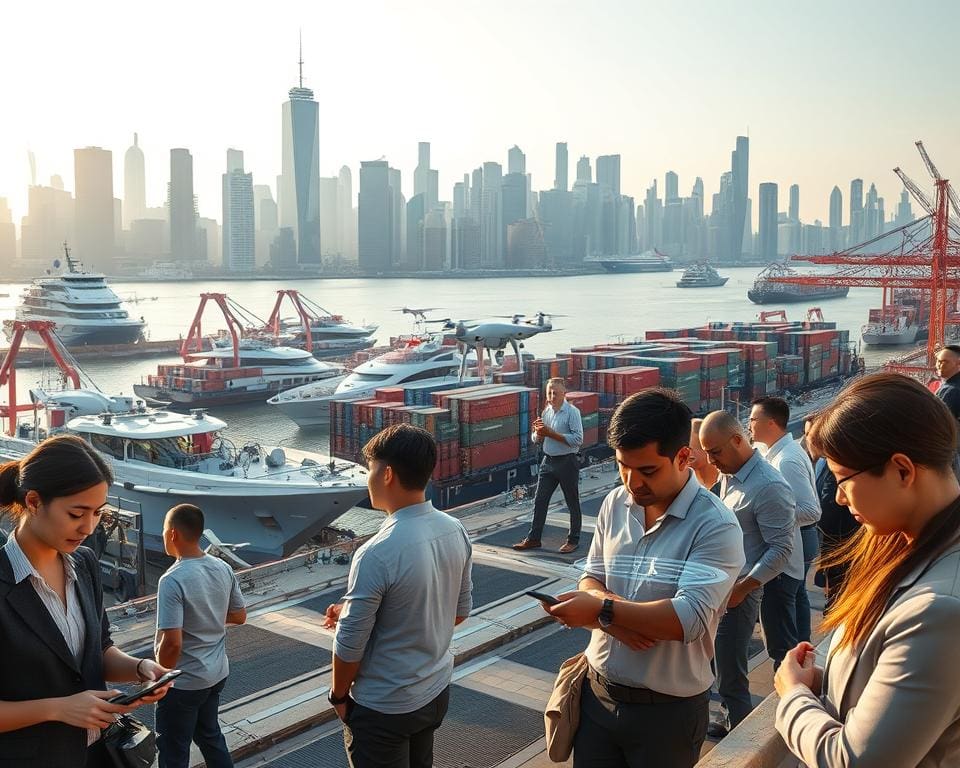 Wie verbessert 5G den Techhafen-Alltag?