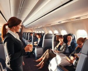 Wie verbessert man Flugkomfort unterwegs?