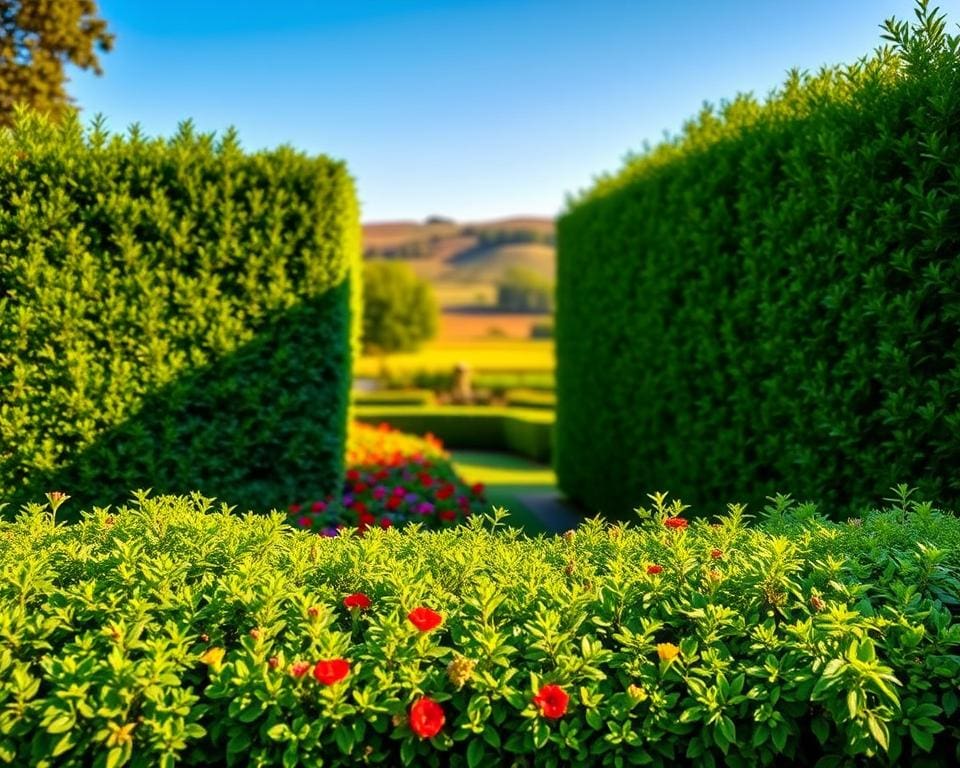 Hecken als natürlicher Sichtschutz