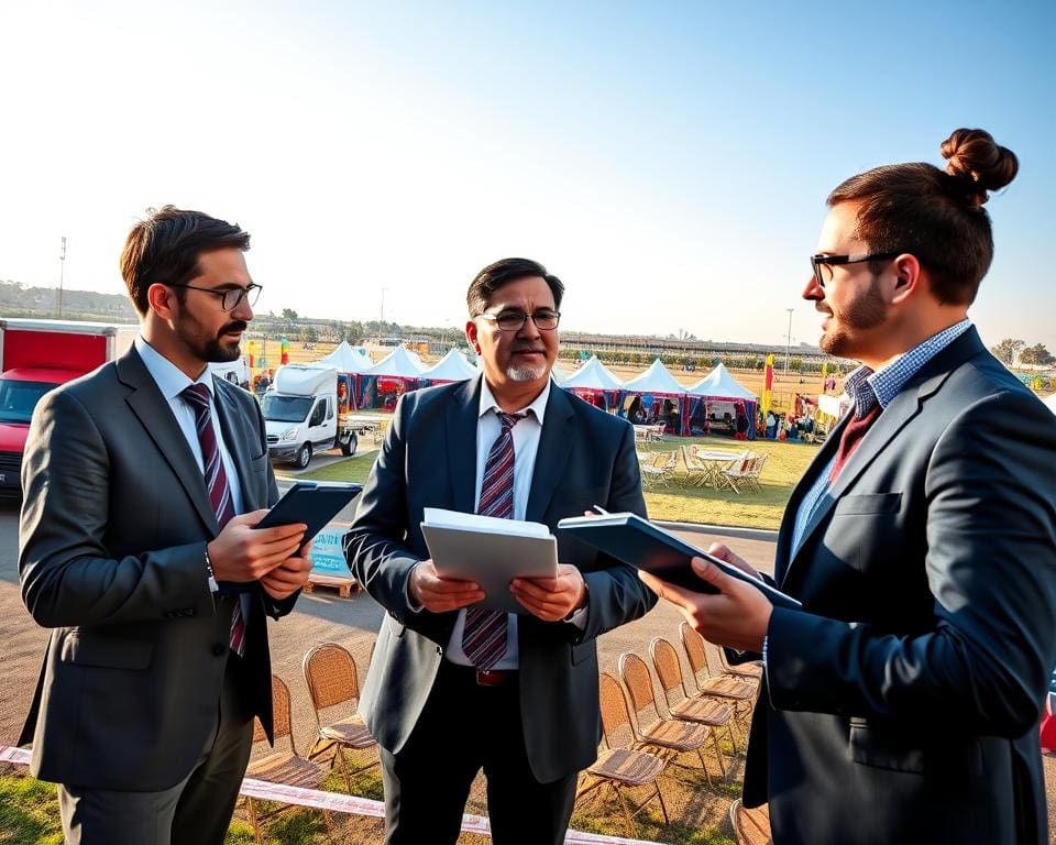 Logistikdienstleister für Events