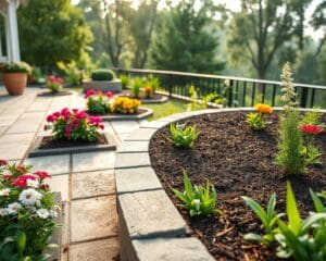 Terrassenkanten sauber und stabil anlegen