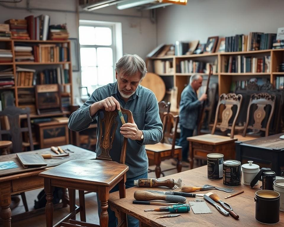 Was leistet ein Möbelrestaurator?