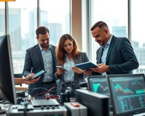 Wie beeinflusst Technik den Arbeitsfluss?