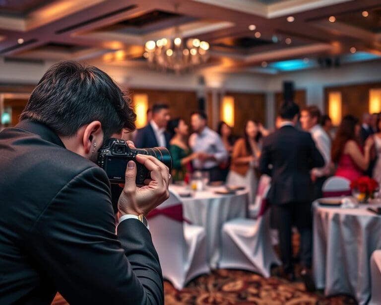 Wie unterstützt ein Fotograf lebendige Eventdokumentation?