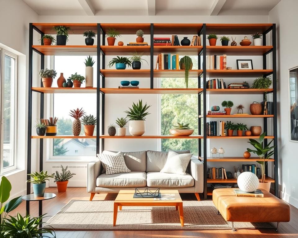 Warum sind offene Regale beliebt?