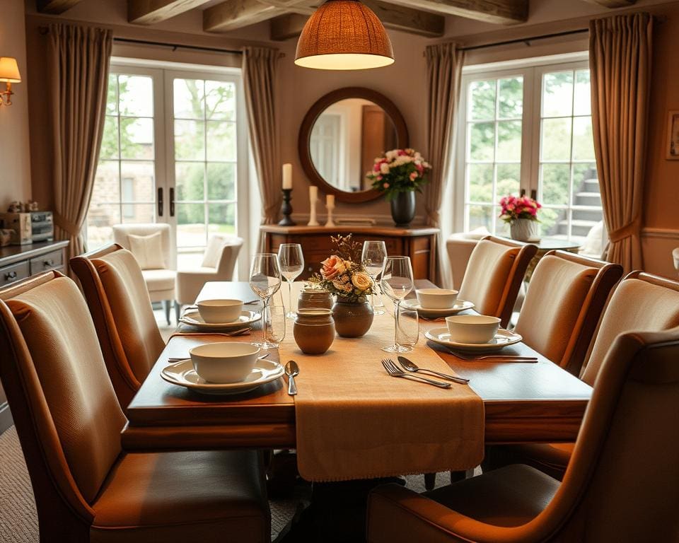 Was macht einen bequemen Essbereich aus?