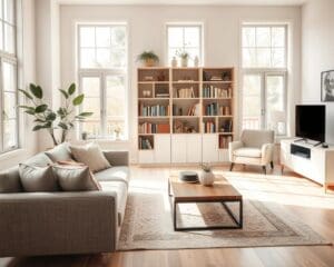 Was unterstützt Ordnung im Wohnraum?