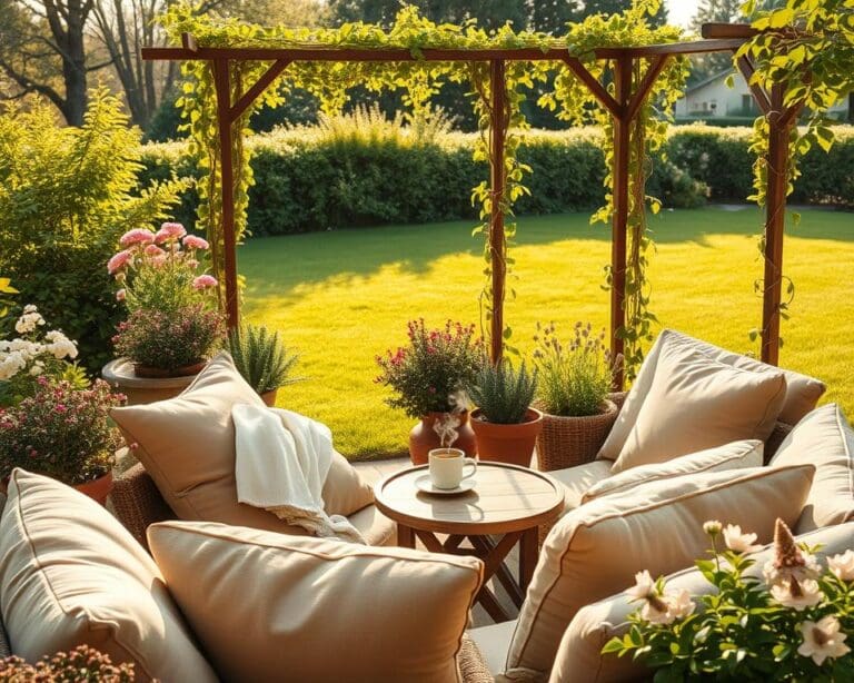 Wie schaffst du Komfort im Garten?