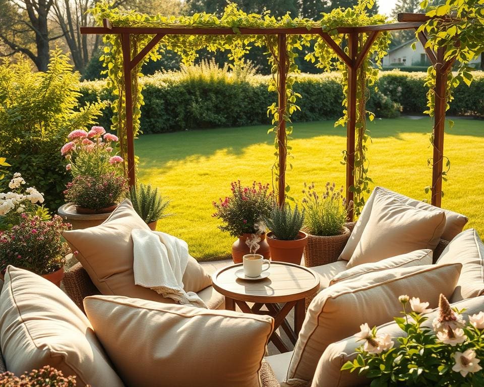 Wie schaffst du Komfort im Garten?