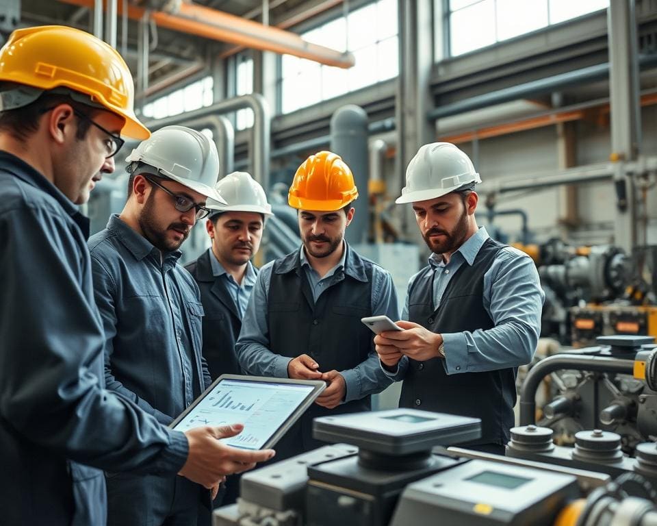 Wie unterstützen digitale Systeme Wartungsteams?