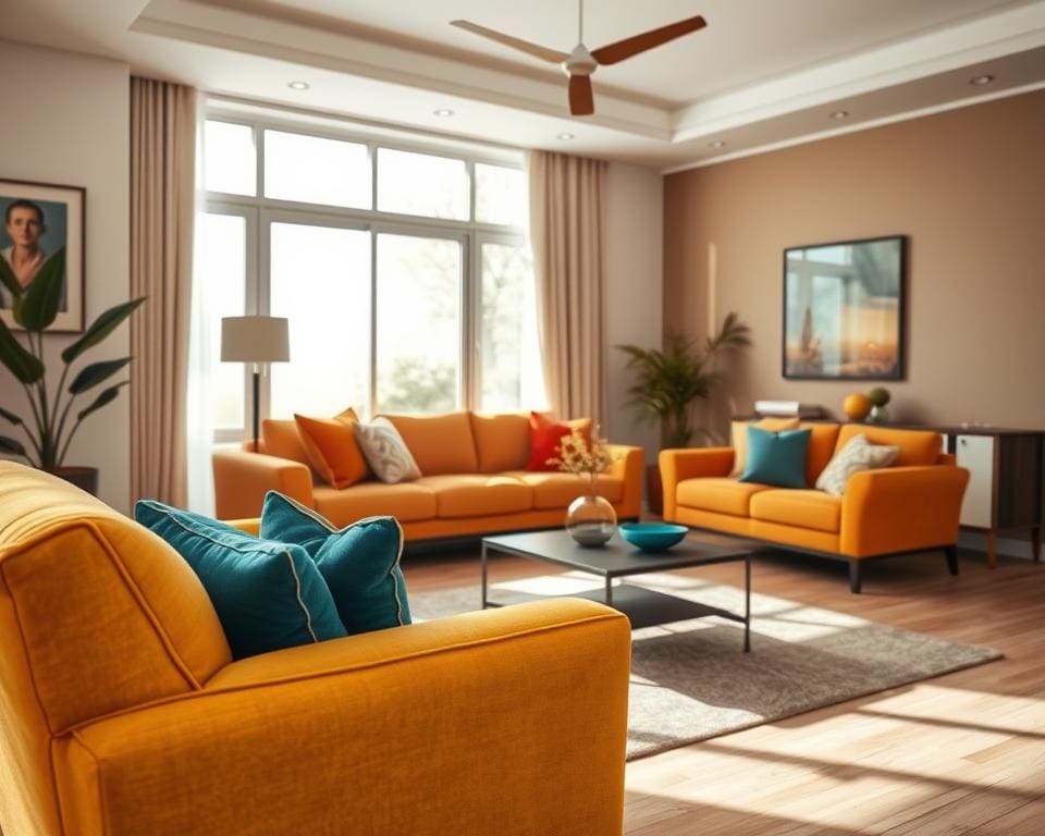 Wie beeinflussen Farben das Wohngefühl?