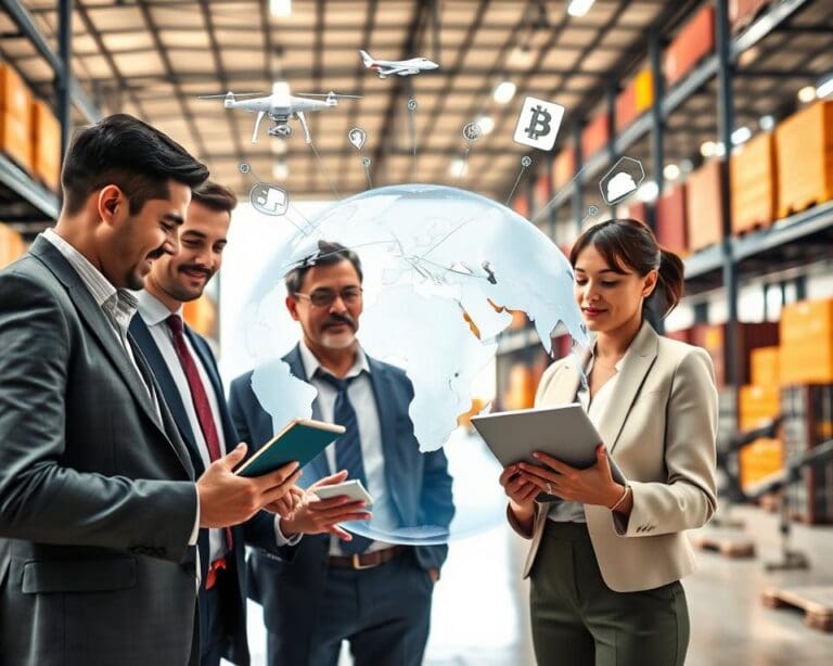 Wie beeinflusst Technologie globale Lieferketten?