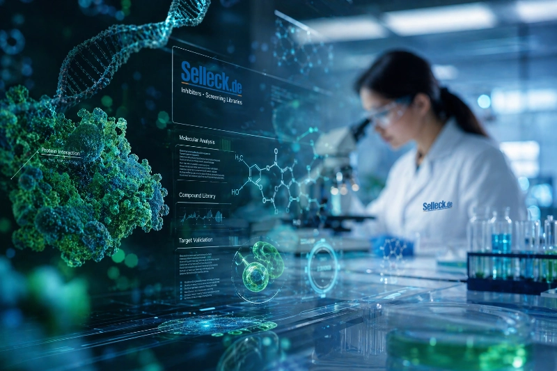 Übersicht über Forschungschemikalien auf selleck.de