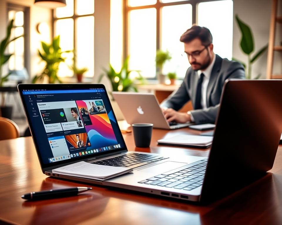 Laptops Arbeit