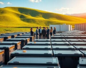 industrielle Batteriespeicher