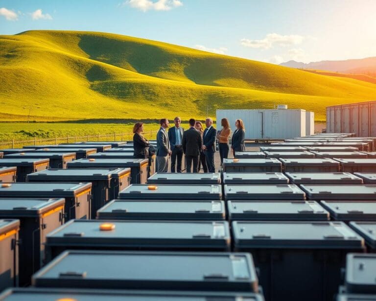 industrielle Batteriespeicher