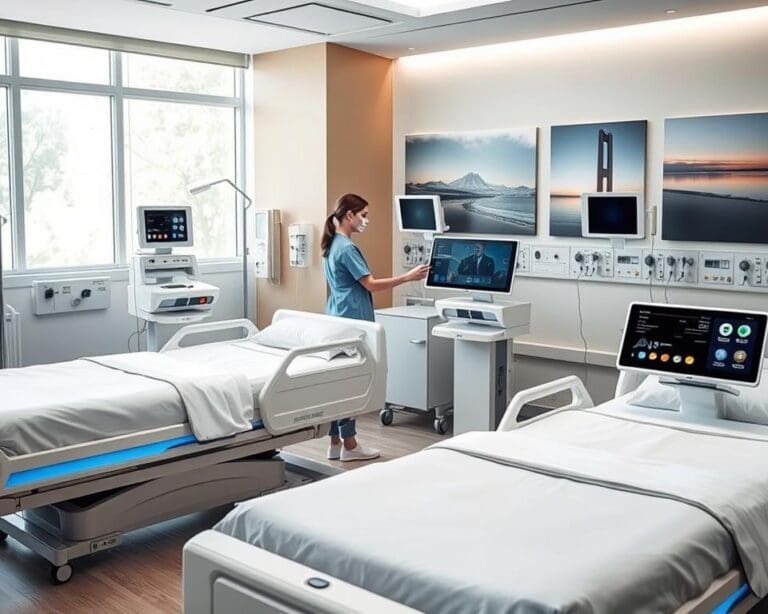 smarte Krankenhausbetten